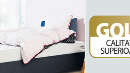 Încearcă o saltea GOLD timp de 100 de nopți